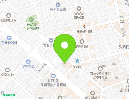 80 Mangwon-ro 2-gil, Mapo-gu, Seoul, Republic of Korea Map