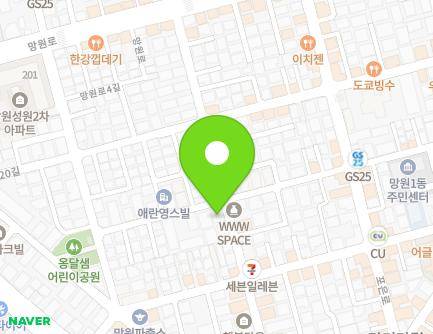 40 Mangwon-ro 6-gil, Mapo-gu, Seoul, Republic of Korea Map