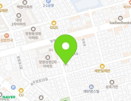 15 Mangwon-ro 4-gil, Mapo-gu, Seoul, Republic of Korea Map