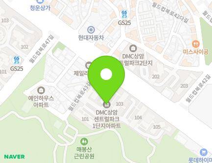 11 World Cup buk-ro 43-gil, Mapo-gu, Seoul, Republic of Korea Map