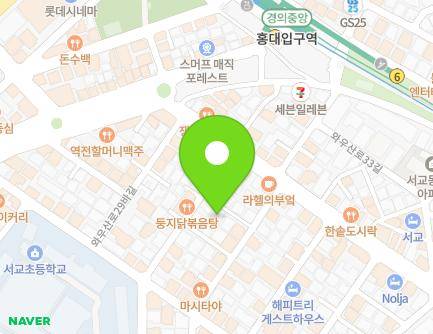 7-6 Wausan-ro 29ma-gil, Mapo-gu, Seoul, Republic of Korea Map