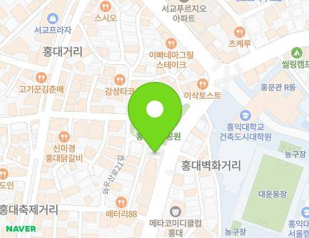 83 Wausan-ro, Mapo-gu, Seoul, Republic of Korea Map