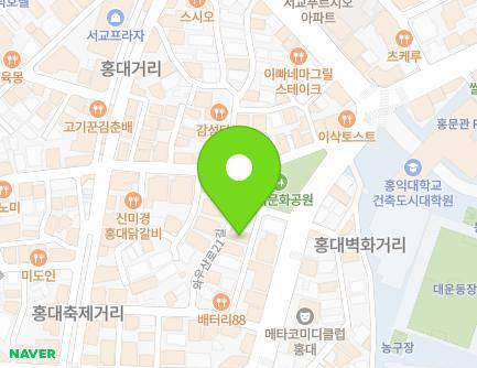 19-11 Wausan-ro 21-gil, Mapo-gu, Seoul, Republic of Korea Map