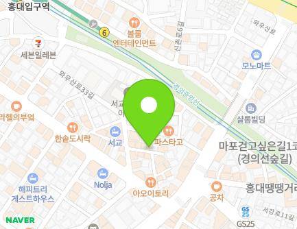 4-38 Wausan-ro 29-gil, Mapo-gu, Seoul, Republic of Korea Map