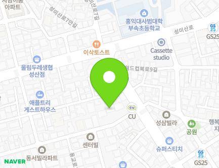 61 World Cup-ro 16-gil, Mapo-gu, Seoul, Republic of Korea Map