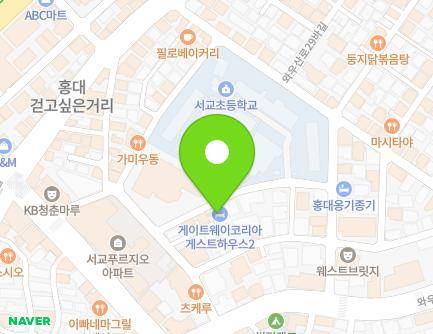 20-14 Wausan-ro 23-gil, Mapo-gu, Seoul, Republic of Korea Map