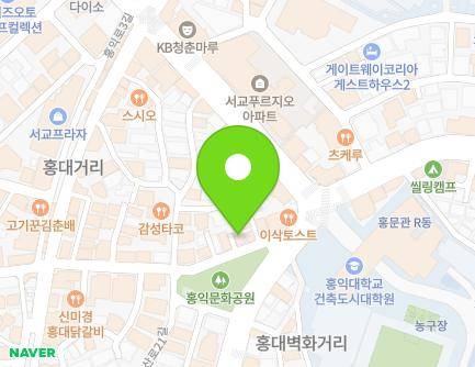8 Wausan-ro 21-gil, Mapo-gu, Seoul, Republic of Korea Map