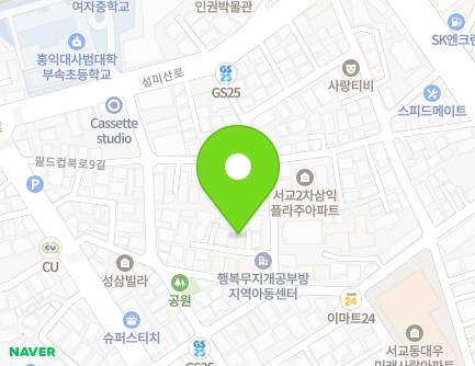 36-16 Seongmisan-ro 10-gil, Mapo-gu, Seoul, Republic of Korea Map