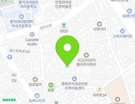 36-10 Seongmisan-ro 10-gil, Mapo-gu, Seoul, Republic of Korea Map