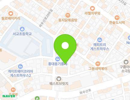 12 Wausan-ro 25-gil, Mapo-gu, Seoul, Republic of Korea Map