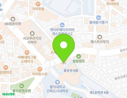 102 Wausan-ro, Mapo-gu, Seoul, Republic of Korea Map