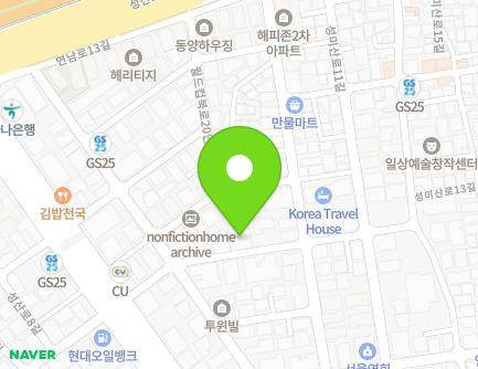 21 World Cup buk-ro 18-gil, Mapo-gu, Seoul, Republic of Korea Map