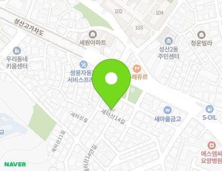 5 Saeteosan 14-gil, Mapo-gu, Seoul, Republic of Korea Map