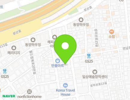 93-10 Seongmisan-ro 11-gil, Mapo-gu, Seoul, Republic of Korea Map