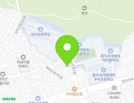 13-3 Seongmisan-ro 7-gil, Mapo-gu, Seoul, Republic of Korea Map