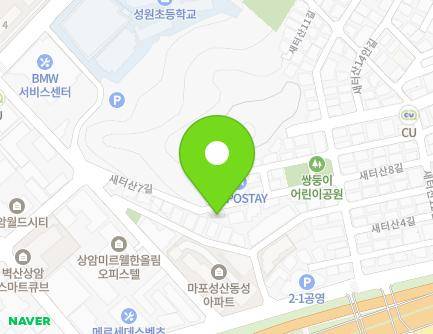 25 Saeteosan 7-gil, Mapo-gu, Seoul, Republic of Korea Map