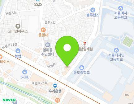 7 Baekbeom-ro 25-gil, Mapo-gu, Seoul, Republic of Korea Map