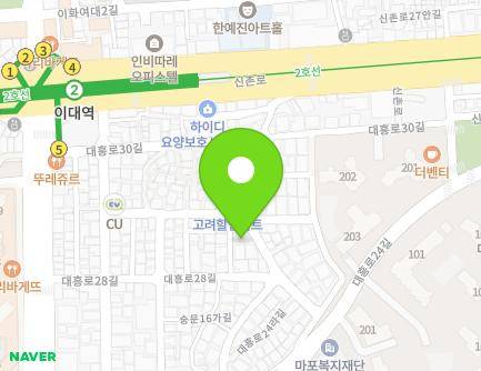 22-3 Sungmun 16-gil, Mapo-gu, Seoul, Republic of Korea Map