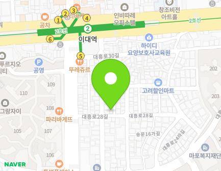 13 Daeheung-ro 28-gil, Mapo-gu, Seoul, Republic of Korea Map