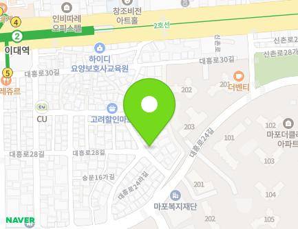 11 Sungmun 16na-gil, Mapo-gu, Seoul, Republic of Korea Map