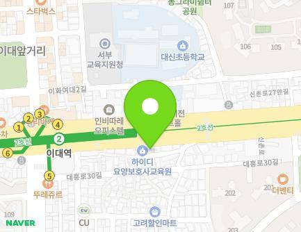 198 Sinchon-ro, Mapo-gu, Seoul, Republic of Korea Map