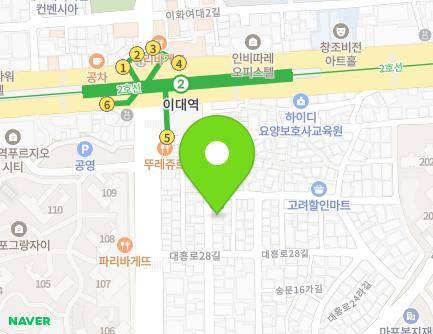 208 Sungmun-gil, Mapo-gu, Seoul, Republic of Korea Map