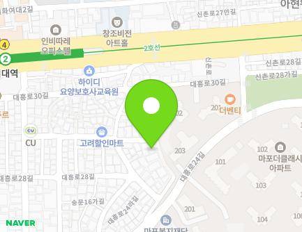 36 Sungmun 16-gil, Mapo-gu, Seoul, Republic of Korea Map