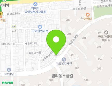 47 Daeheung-ro 24-gil, Mapo-gu, Seoul, Republic of Korea Map