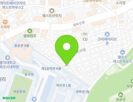 35 Wausan-ro 24-gil, Mapo-gu, Seoul, Republic of Korea Map