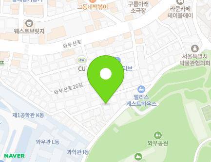 43-13 Wausan-ro 24-gil, Mapo-gu, Seoul, Republic of Korea Map