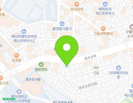 116 Wausan-ro, Mapo-gu, Seoul, Republic of Korea Map