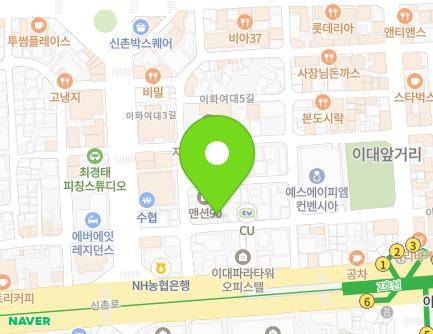 34 Ewhayeodae 1-gil, Seodaemun-gu, Seoul, Republic of Korea Map