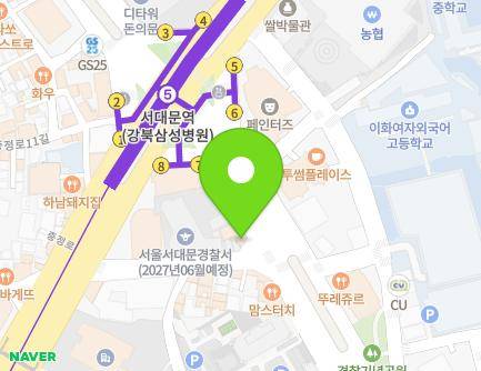 109 Tongil-ro, Seodaemun-gu, Seoul, Republic of Korea Map