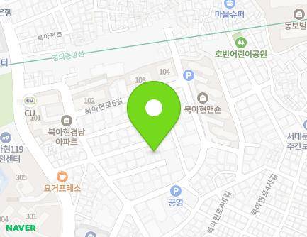 37-13 Bugahyeon-ro 6-gil, Seodaemun-gu, Seoul, Republic of Korea Map
