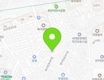 45-8 Bugahyeon-ro 4-gil, Seodaemun-gu, Seoul, Republic of Korea Map