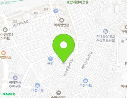 42 Bugahyeon-ro 4-gil, Seodaemun-gu, Seoul, Republic of Korea Map