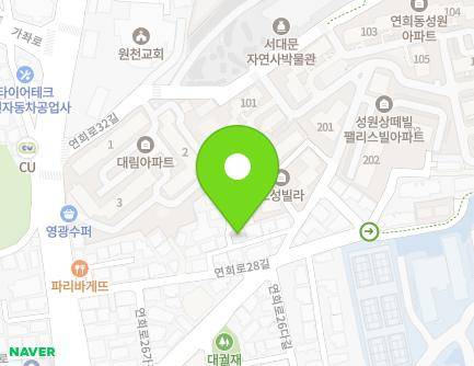 23-27 Yeonhui-ro 28-gil, Seodaemun-gu, Seoul, Republic of Korea Map