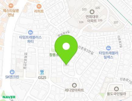 56 Sinchon-ro 1-gil, Seodaemun-gu, Seoul, Republic of Korea Map