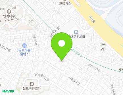 76 Sinchon-ro 7an-gil, Seodaemun-gu, Seoul, Republic of Korea Map