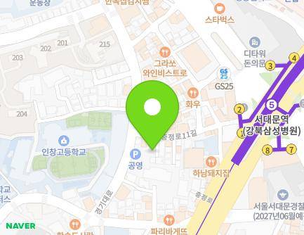 27-4 Chungjeong-ro 11-gil, Seodaemun-gu, Seoul, Republic of Korea Map