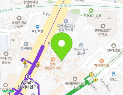 15 Chungjeong-ro 2-gil, Seodaemun-gu, Seoul, Republic of Korea Map