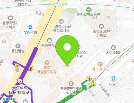 21-3 Chungjeong-ro 2-gil, Seodaemun-gu, Seoul, Republic of Korea Map