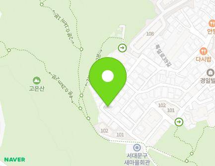91 Tongil-ro 39-gil, Seodaemun-gu, Seoul, Republic of Korea Map