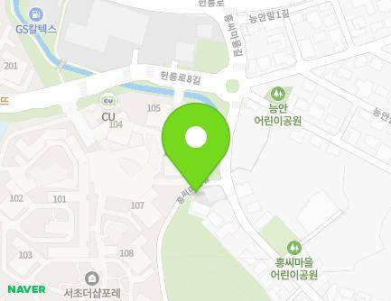 20-3 Hongssimaeul-gil, Seocho-gu, Seoul, Republic of Korea Map