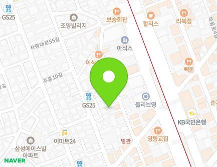 63-4 Sapyeong-daero 57-gil, Seocho-gu, Seoul, Republic of Korea Map