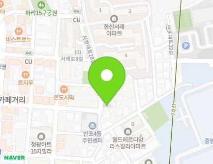 63 Sapyeong-daero 28-gil, Seocho-gu, Seoul, Republic of Korea Map
