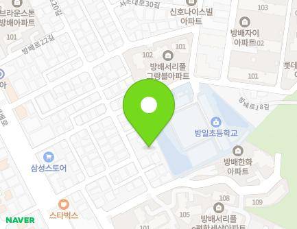24-21 Bangbae-ro 18-gil, Seocho-gu, Seoul, Republic of Korea Map