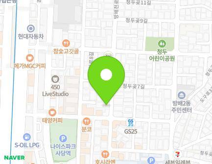 57 Bangbaecheon-ro 2an-gil, Seocho-gu, Seoul, Republic of Korea Map