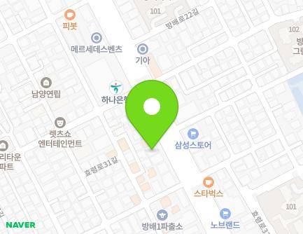 119-1 Bangbae-ro, Seocho-gu, Seoul, Republic of Korea Map