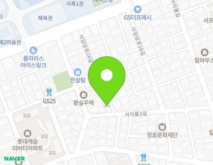 20-1 Seoripul 3-gil, Seocho-gu, Seoul, Republic of Korea Map